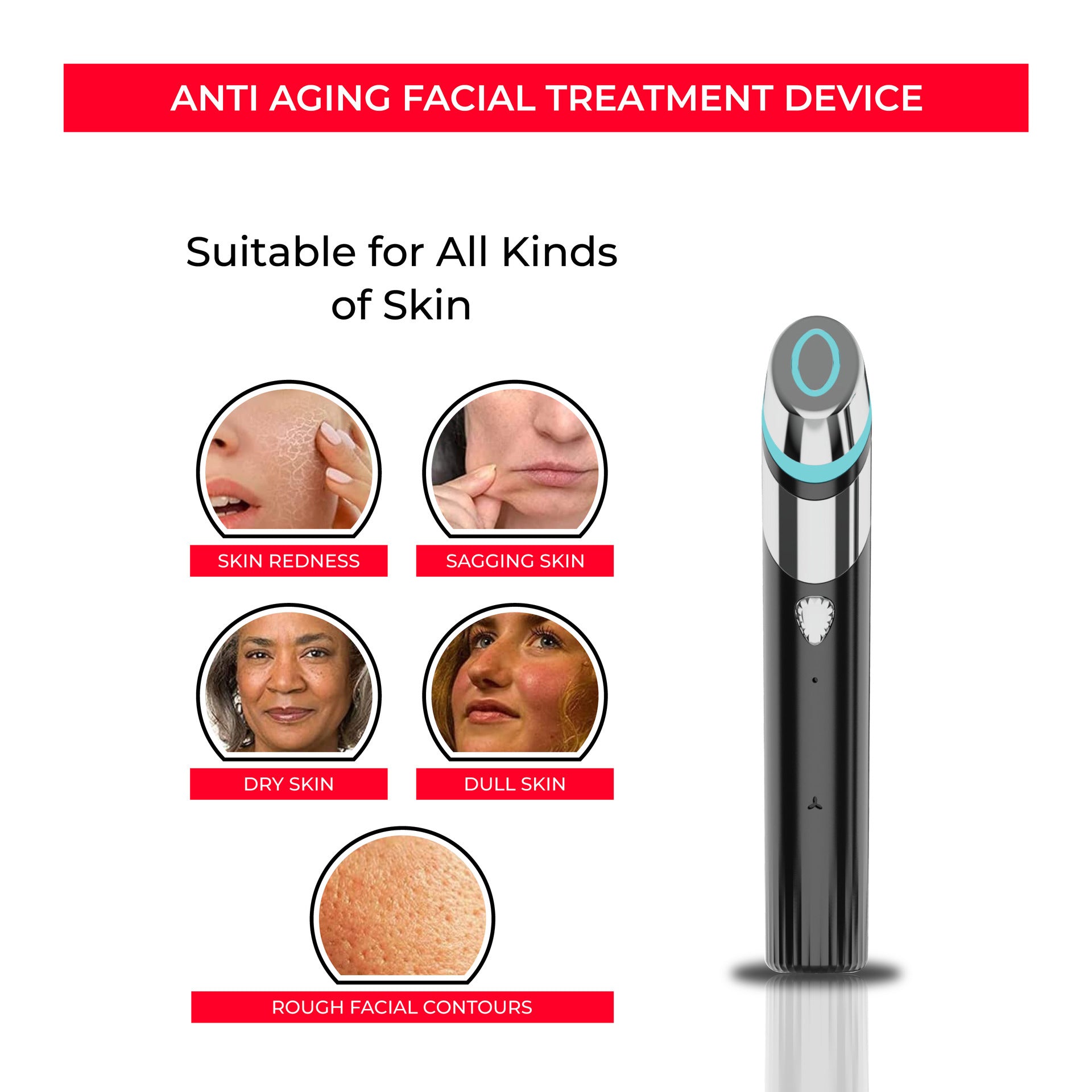 EMS Skin Rejuvenation Micro Current Beauty Device