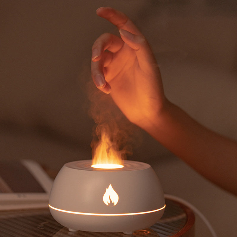 7 Colors Flame Humidifier