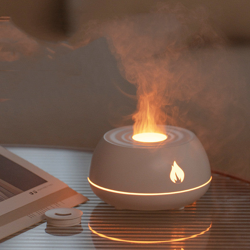 7 Colors Flame Humidifier