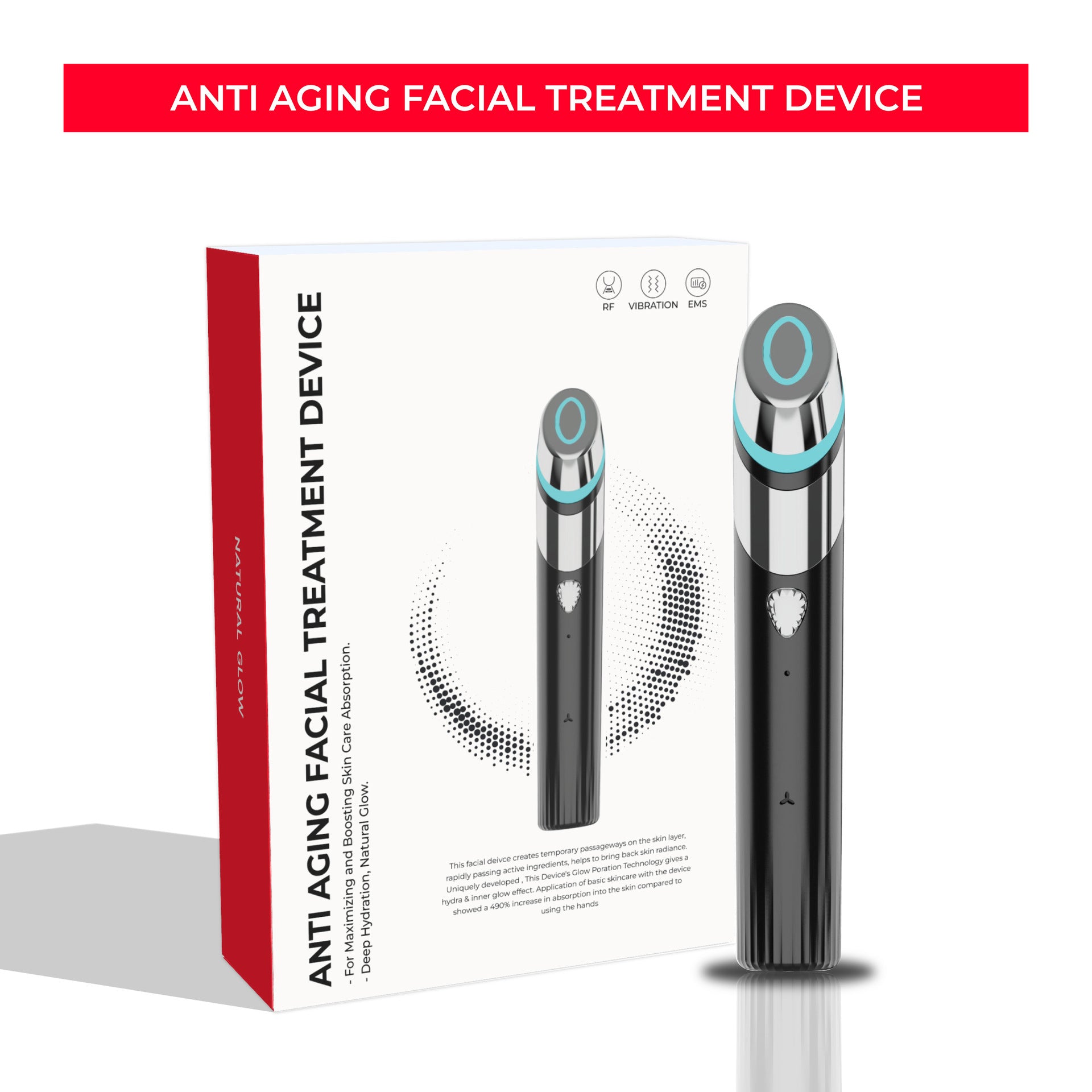 EMS Skin Rejuvenation Micro Current Beauty Device