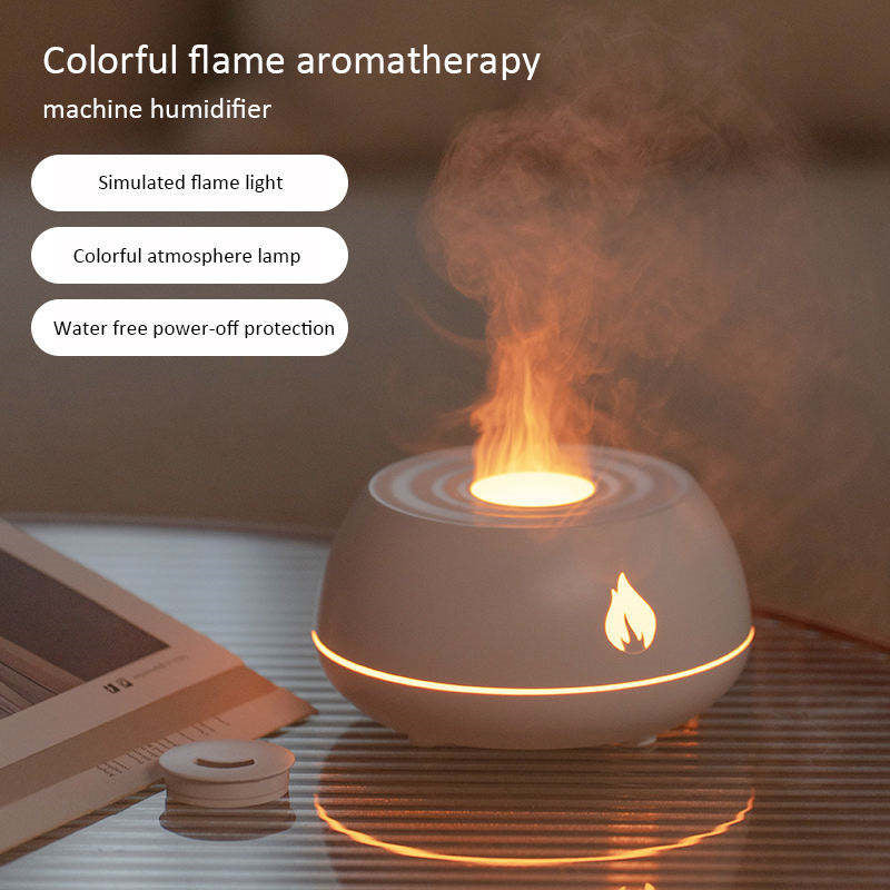 7 Colors Flame Humidifier