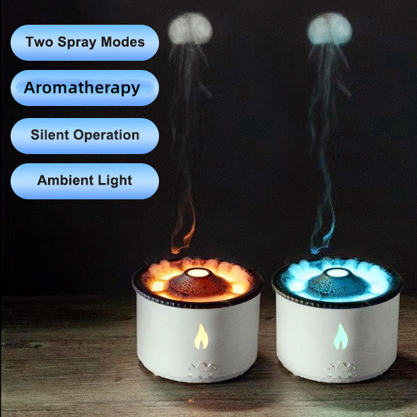 Ultrasonic Volcano Aromatherapy Essential Oil Humidifier